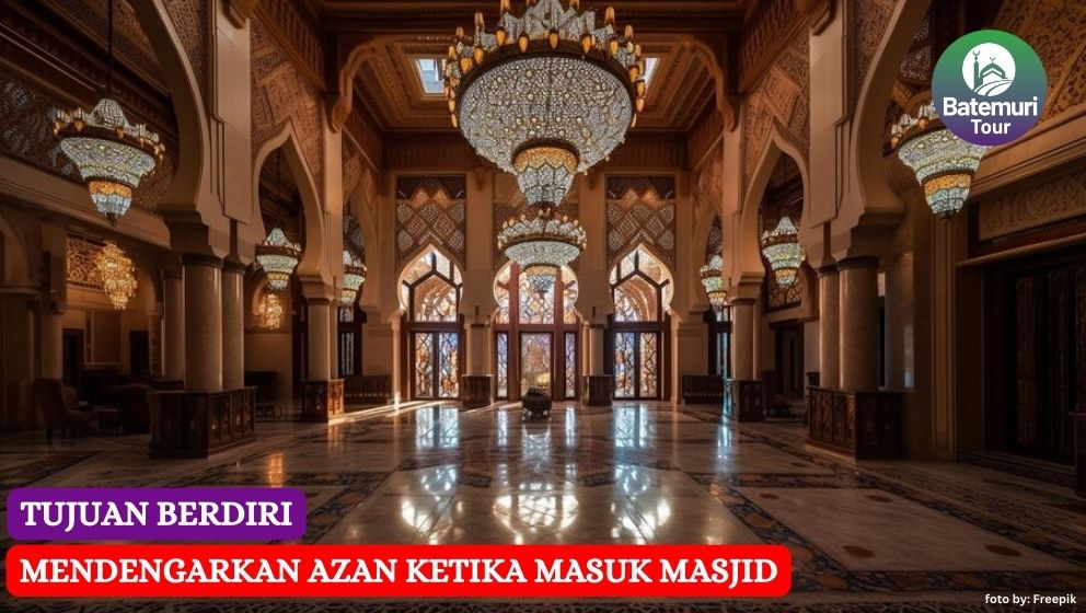 Jarang yang Tau! Inilah Tujuan Berdiri Mendengarkan Azan ketika Masuk Masjid